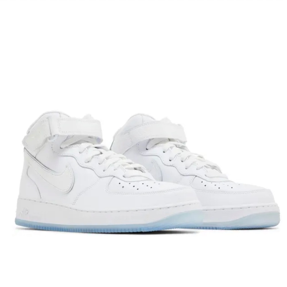 NIKE AF1 MID YOD Air Fore one “White Ice Reptile”